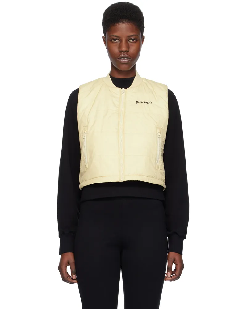 Palm Angels Off-White Classic Vest Off