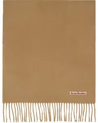 Acne Studios Brown Fringe Scarf Cky