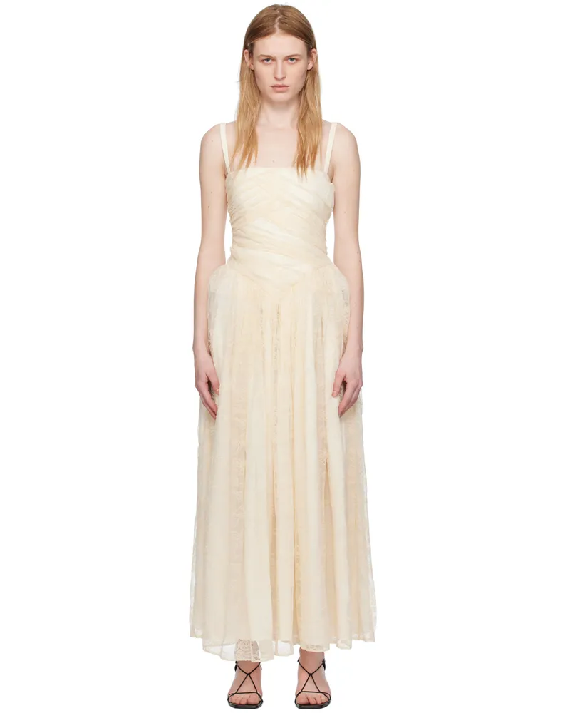 Interior Off-White 'The Usi' Maxi Dress Whiteout
