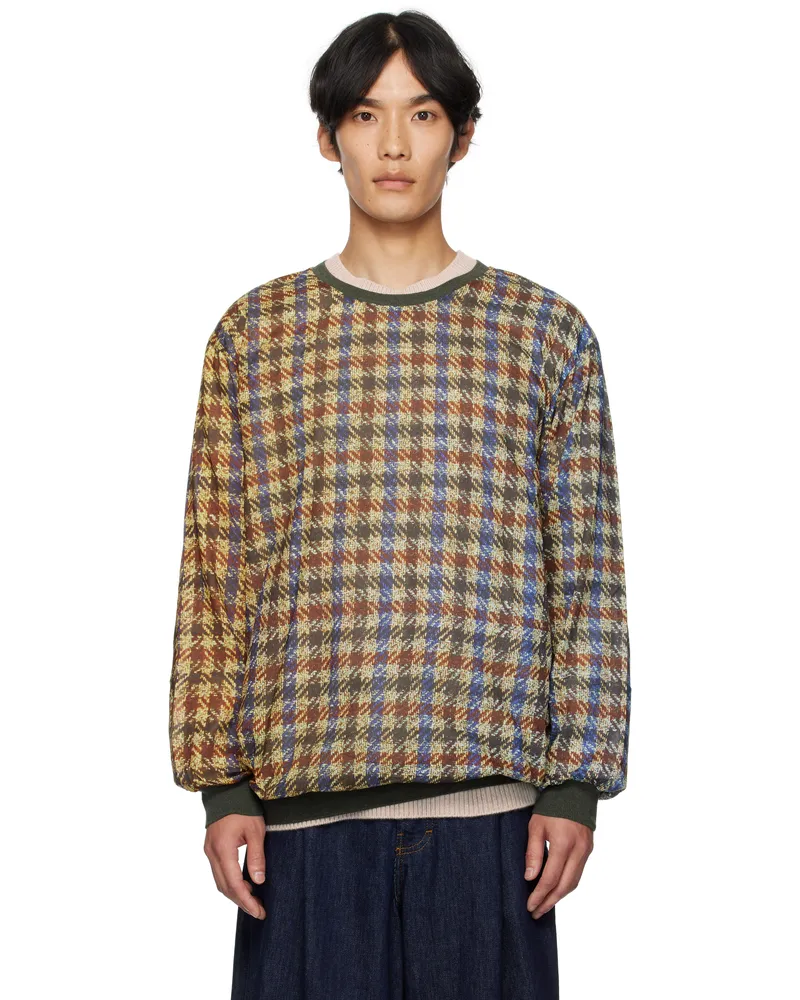 BLESS Multicolor Nº80 M-Sweater Check