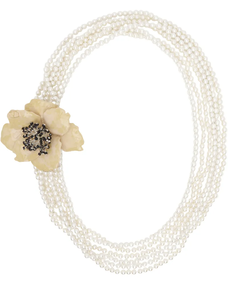 Valentino Garavani Fleur Lumineuse Necklace 9sl