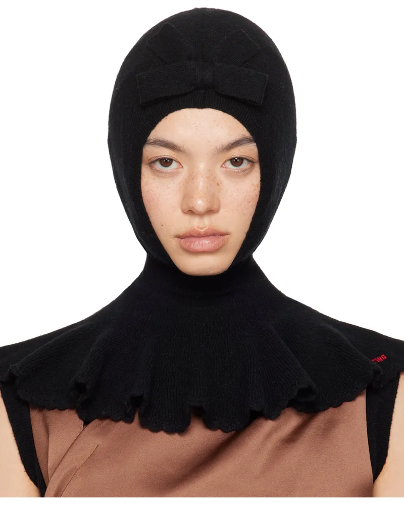 SHUSHU/TONG Black Cape Balaclava Ba100