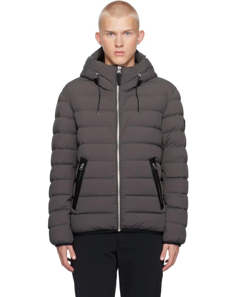 Mackage Gray Jack Agile-360 Stretch Light Down Jacket Carbon