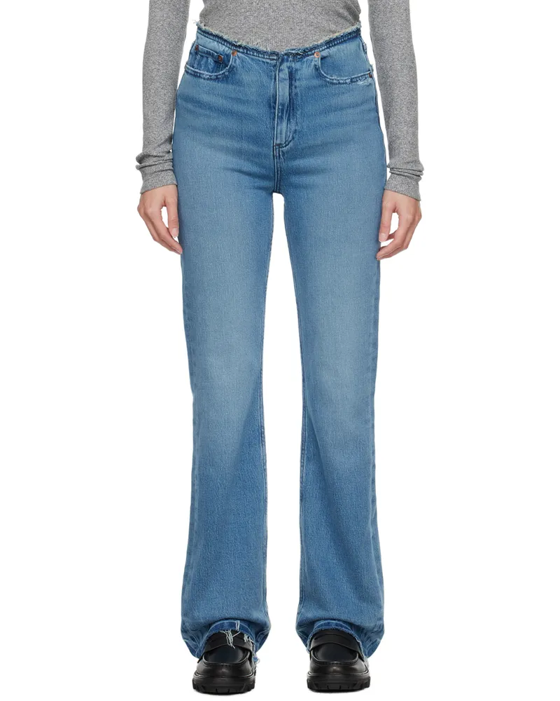 Rag & Bone Blue Peyton Jeans Misty