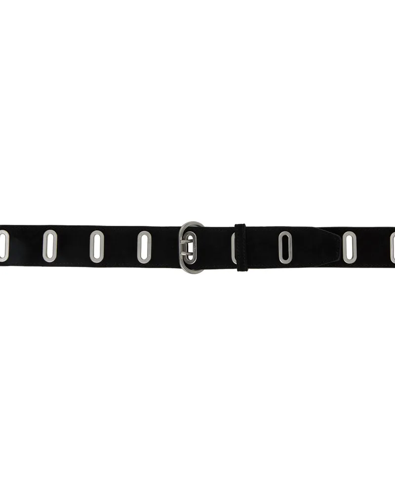 Rag & Bone Black River Studded Belt Blksd