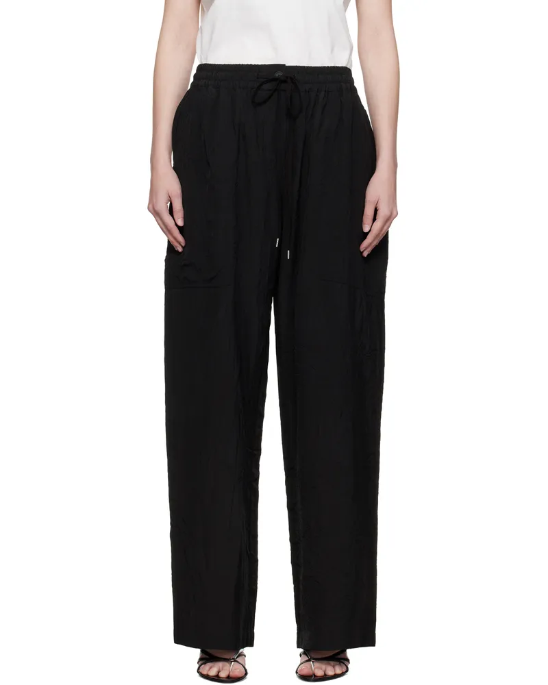Studio Nicholson Black Capel Trousers Black