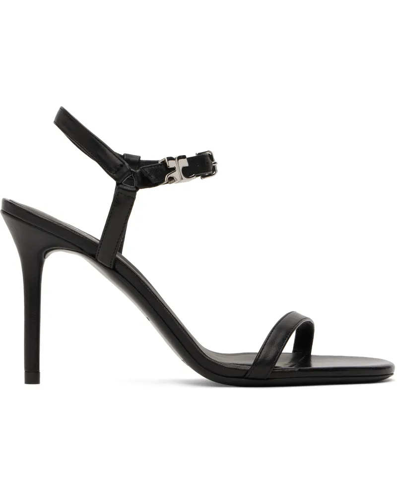 Courrèges Black AC Heeled Sandals 9999