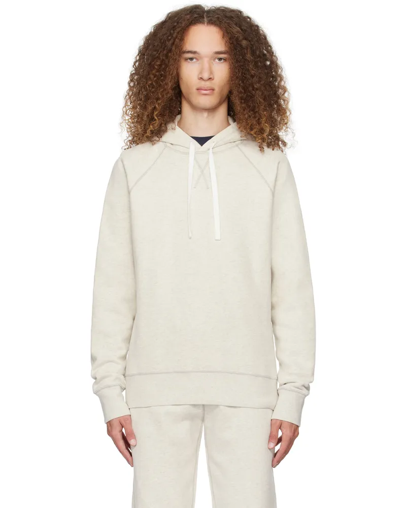 Sunspel Off-White Raglan Hoodie Archive