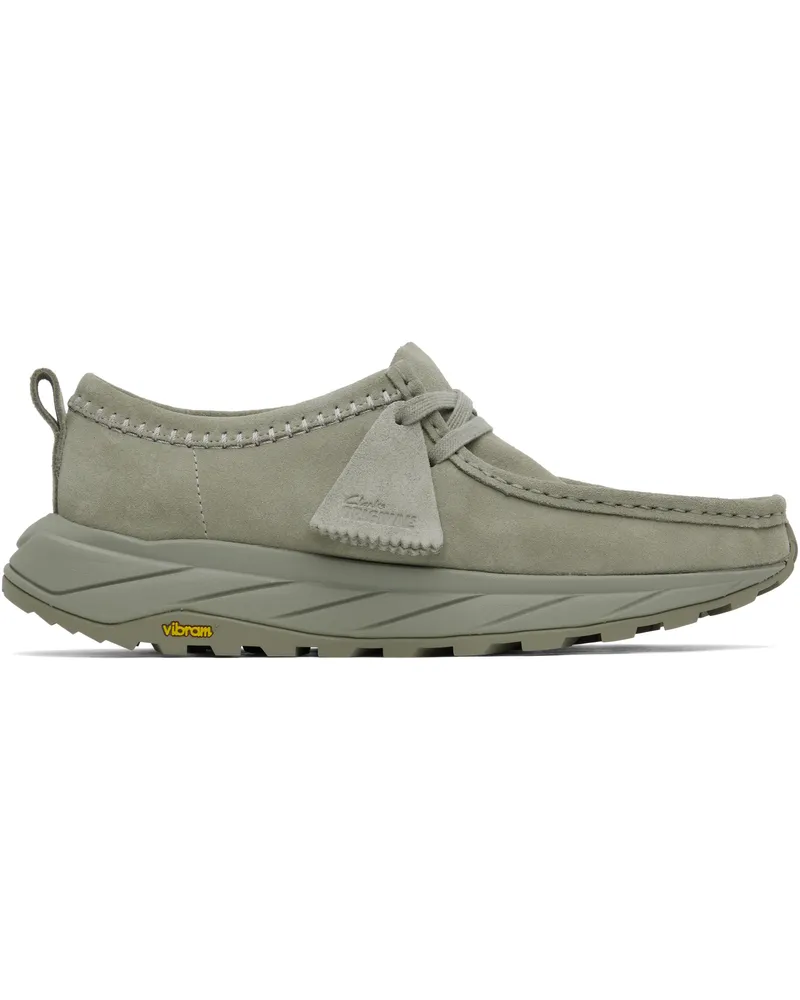 Clarks Gray Walla Eden Lo Derbys Sage
