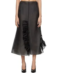 BITE Studios Black Radieux Midi Skirt Black