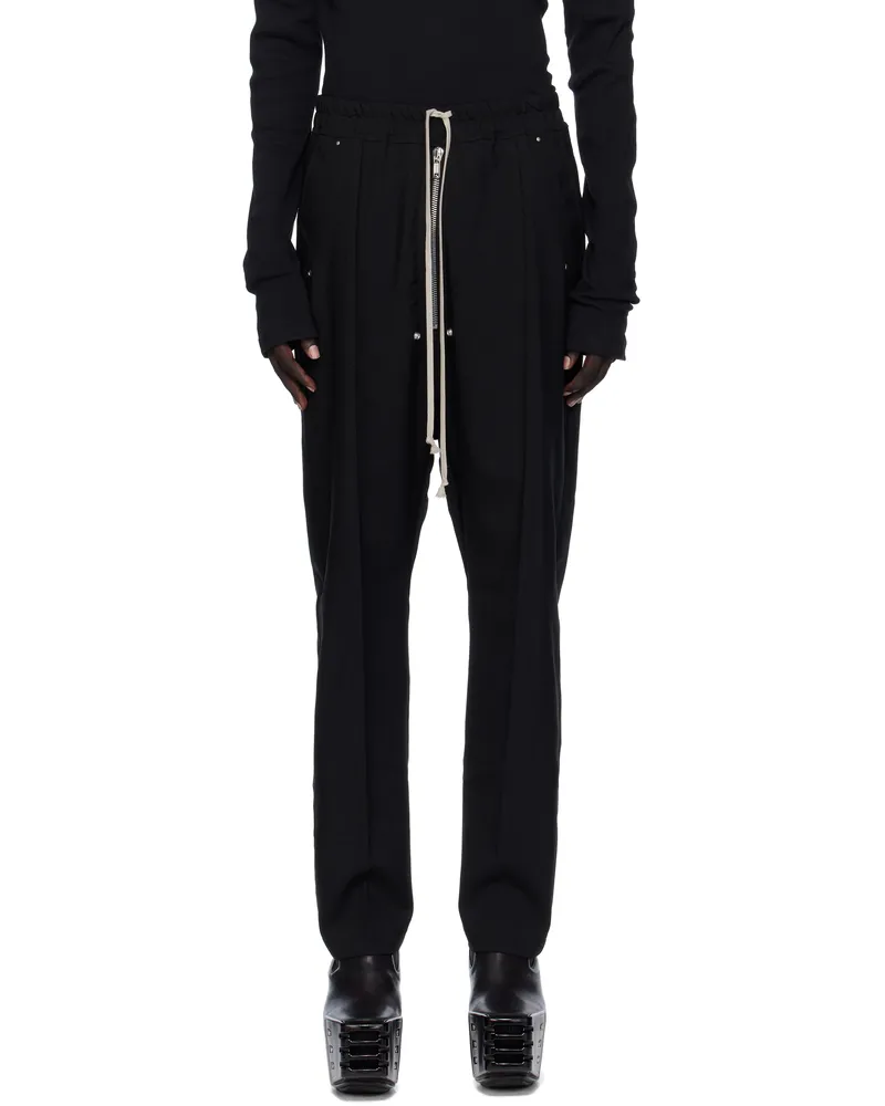 Rick Owens Black Concordians Bela Trousers 09