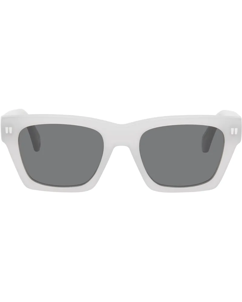 OFF-WHITE Gray Valdez Sunglasses Grey