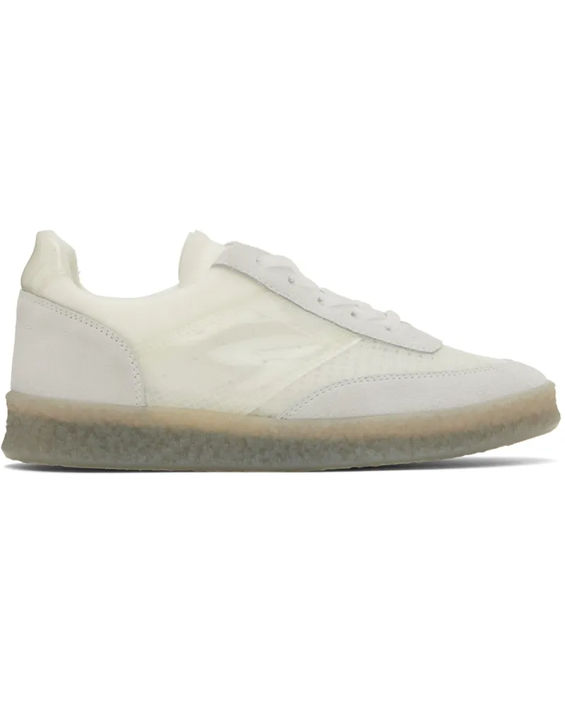 Maison Margiela White 6 Court Sneakers T8041