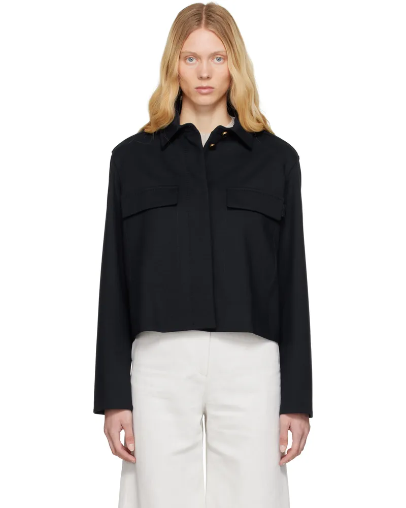 Max Mara Navy Talamo Jacket 003