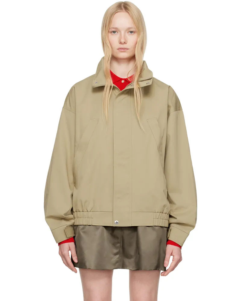 Sandy Liang Beige Papas Jacket Sand