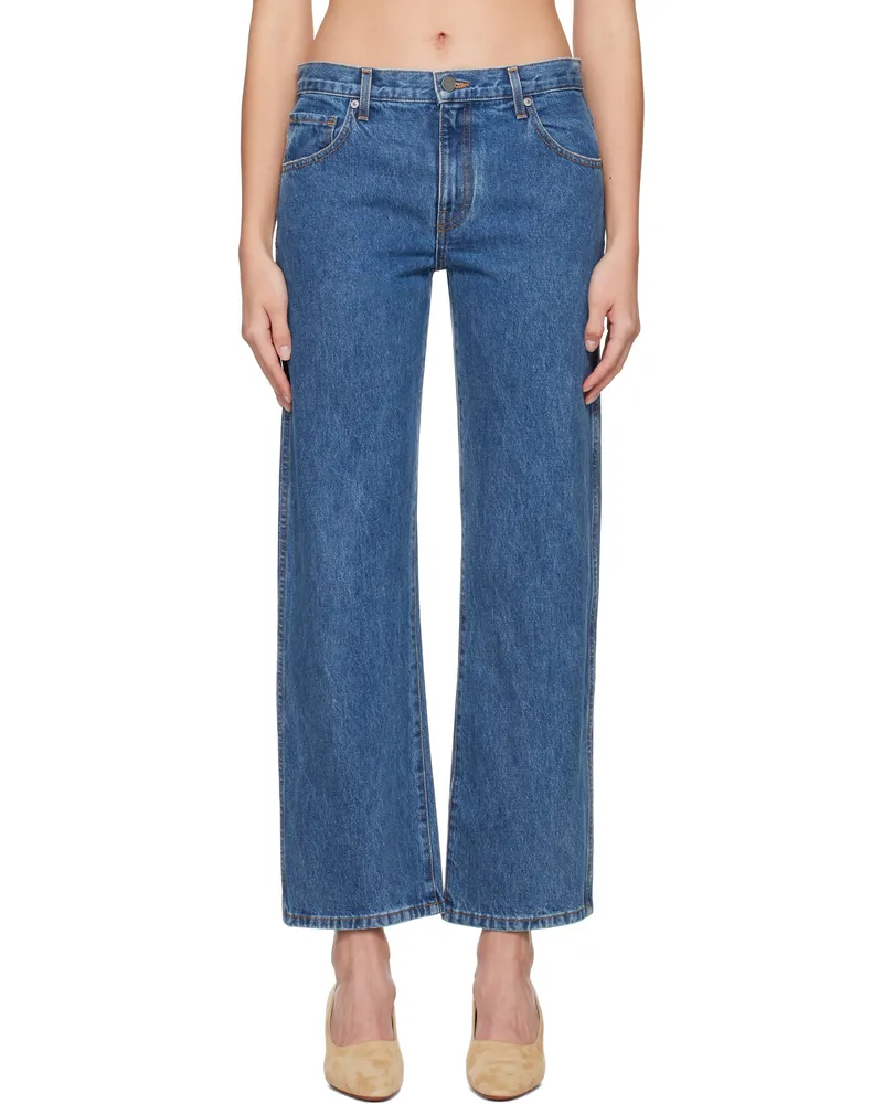 KHAITE Blue Kerrie Jeans 009