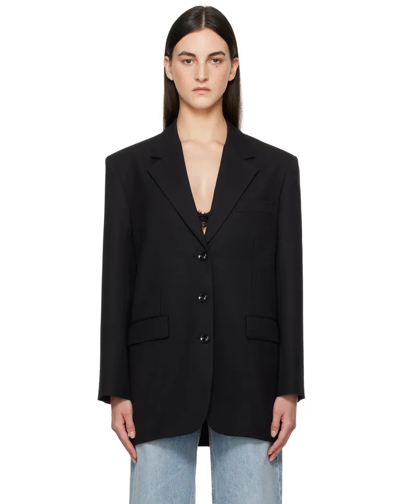 Anine Bing Black Sara Blazer Black