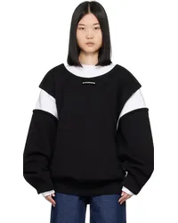 Jean Paul Gaultier Black & White 'The Petit Grand' Sweatshirt 0100-white