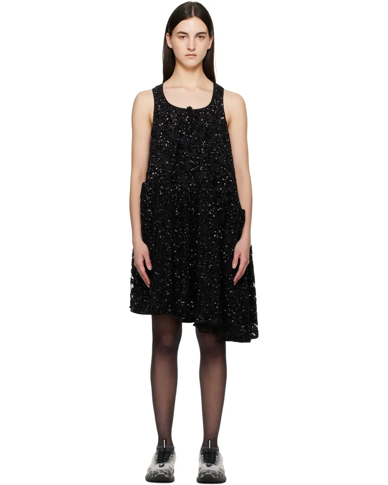 Cecilie Bahnsen Black Azelia Minidress Black