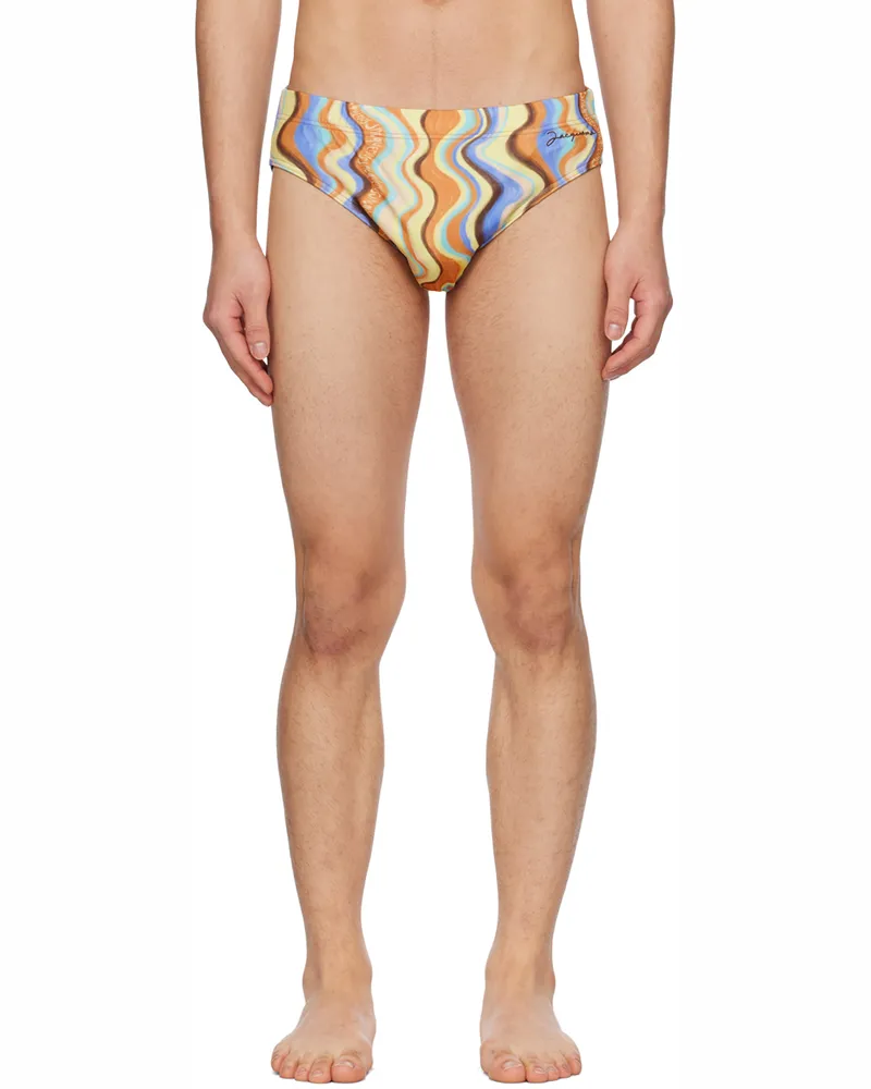 Jacquemus Multicolor Le Raphia 'Le Slip De Bain' Swim Briefs 1dl
