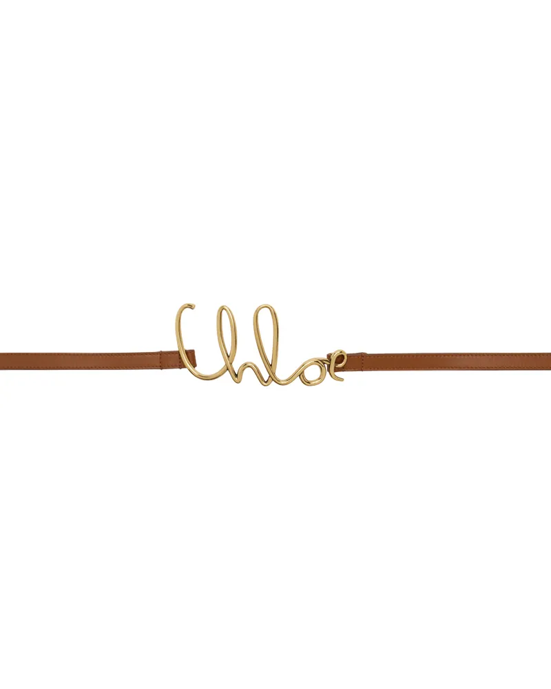 Chloé Tan 'The Chloé Iconic' Small Belt 26m