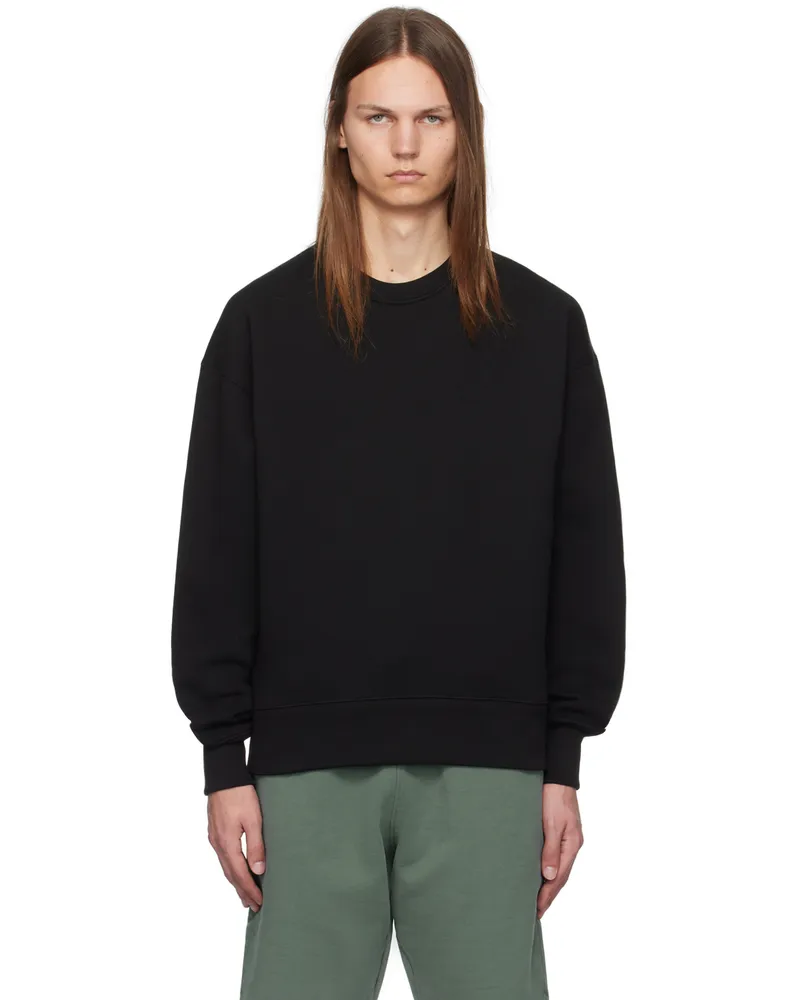 AMI Paris Black Ami de Coeur Sweatshirt Black
