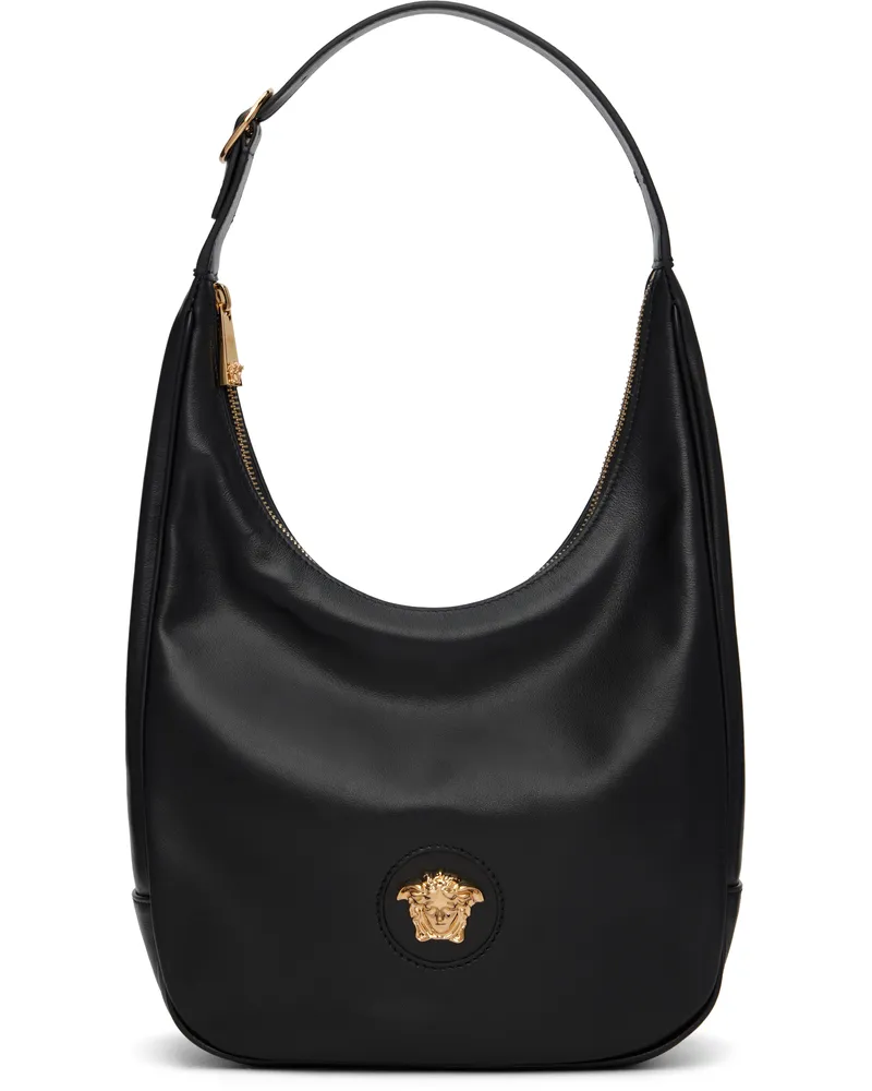 Versace Black 'La Medusa' Shoulder Bag 1b00v-black-versace
