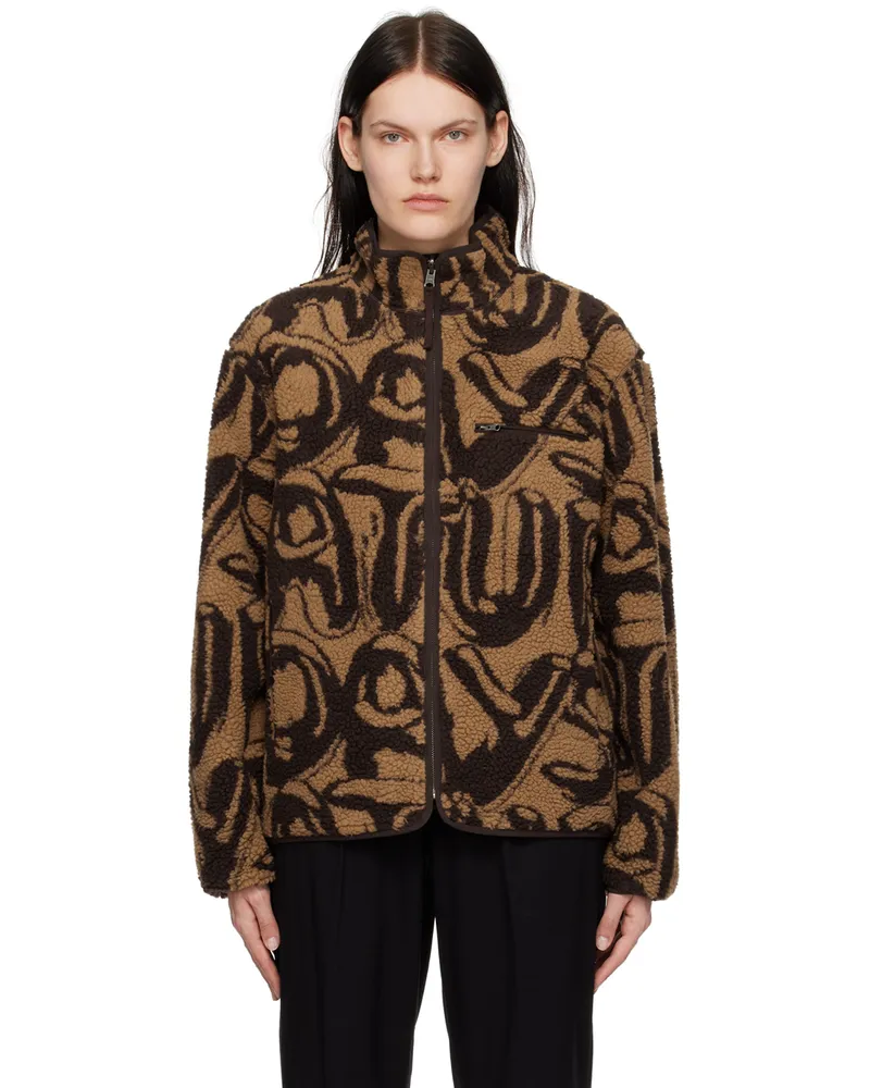 Saturdays NYC Brown Reversible Spencer Jacket Downtown