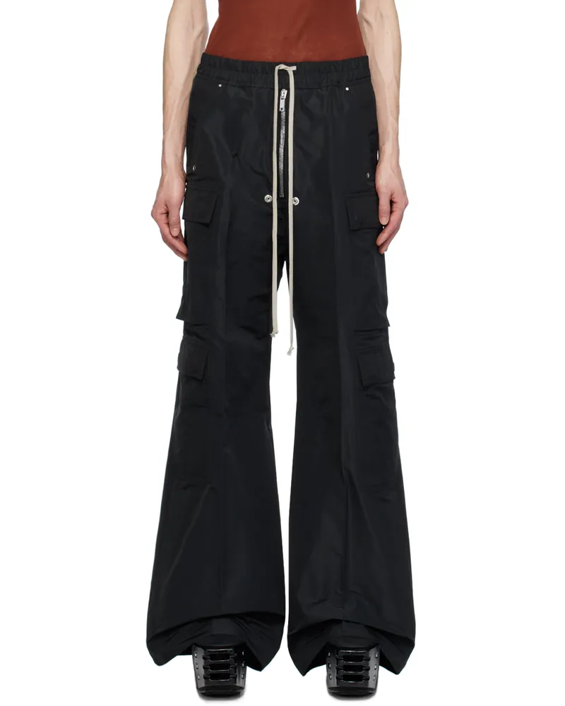 Rick Owens Black Belas Cargo Pants 09
