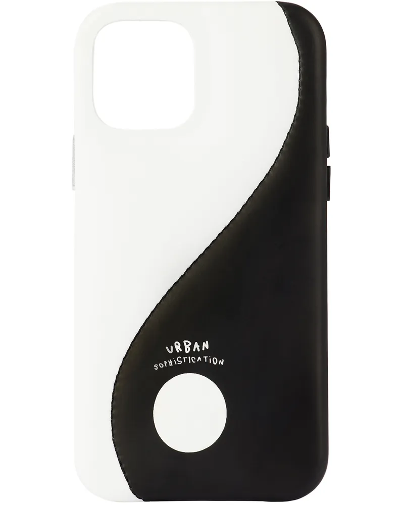 Urban Sophistication Black & White 'The Dough' iPhone 12 Pro Case Yin