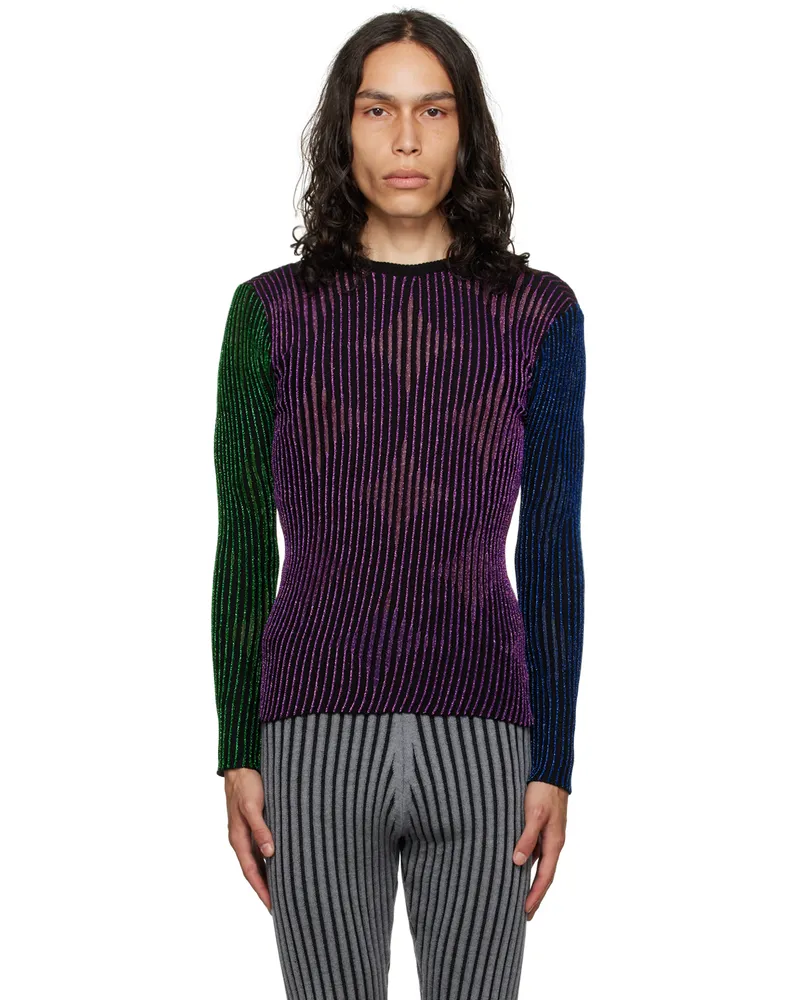 ANDREJ GRONAU SSENSE Exclusive Black Sweater Black
