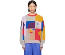 Multicolor Bauhaus Paint Palette Sweater