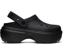Black Stomp Clogs