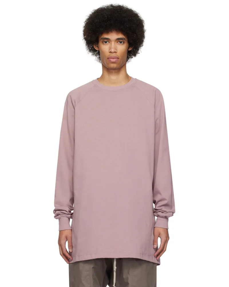 Rick Owens Pink Crewneck Sweatshirt 63