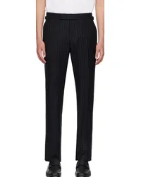 Tom Ford Black Shelton Trousers Black