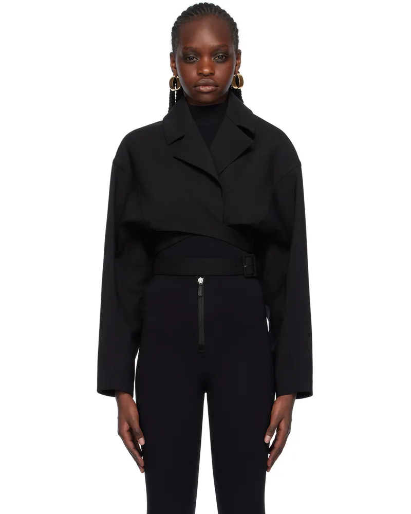 Alaïa Black Cross-Over Jacket 995