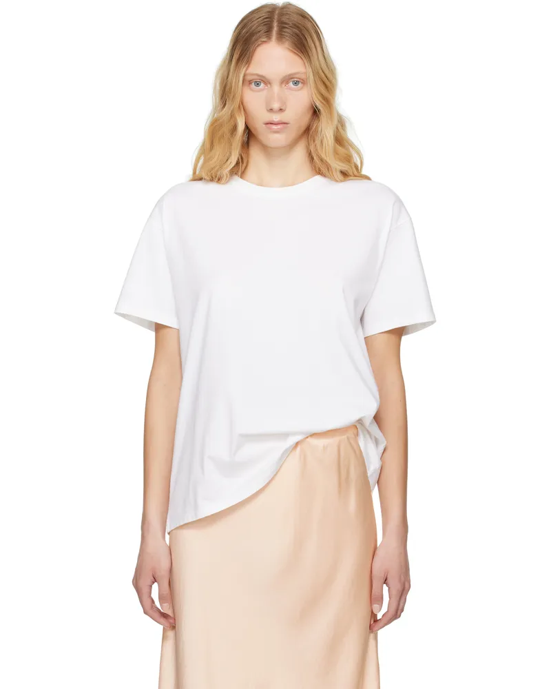 The Row White Nadina T-shirt Wht