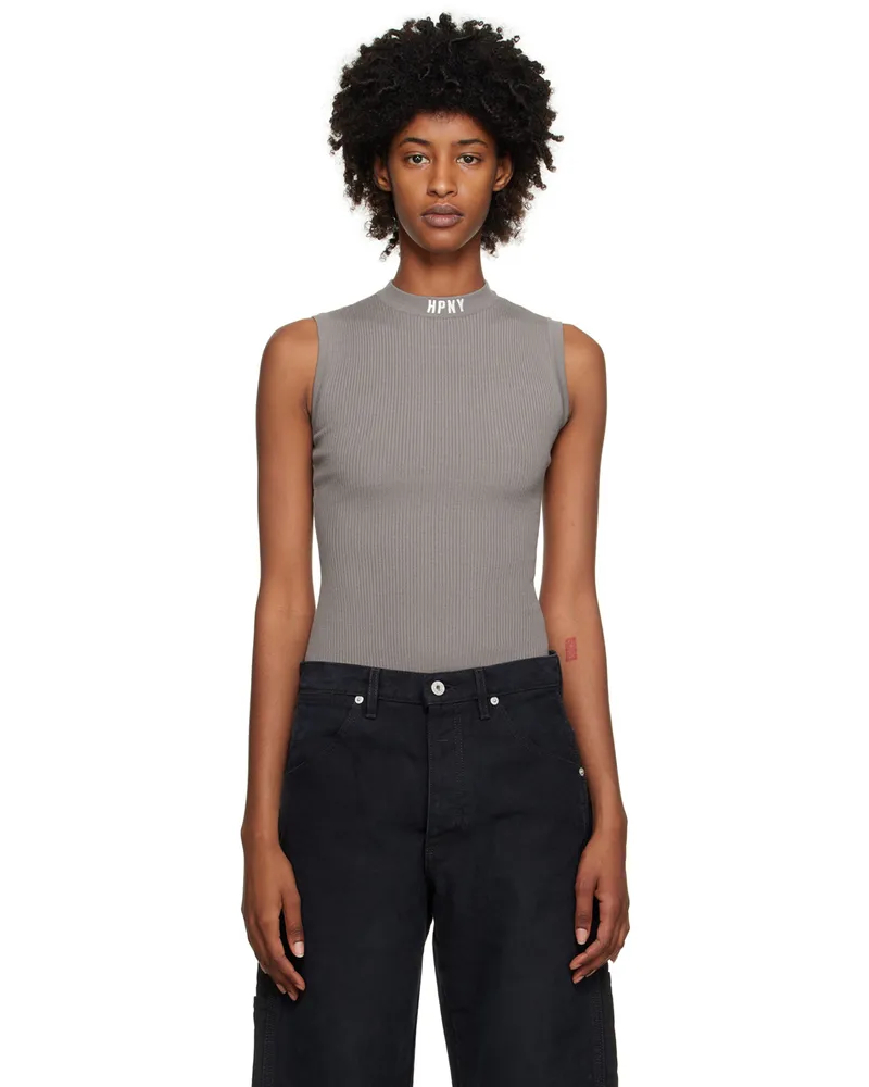 Heron Preston Gray 'HPNY' Bodysuit Grey