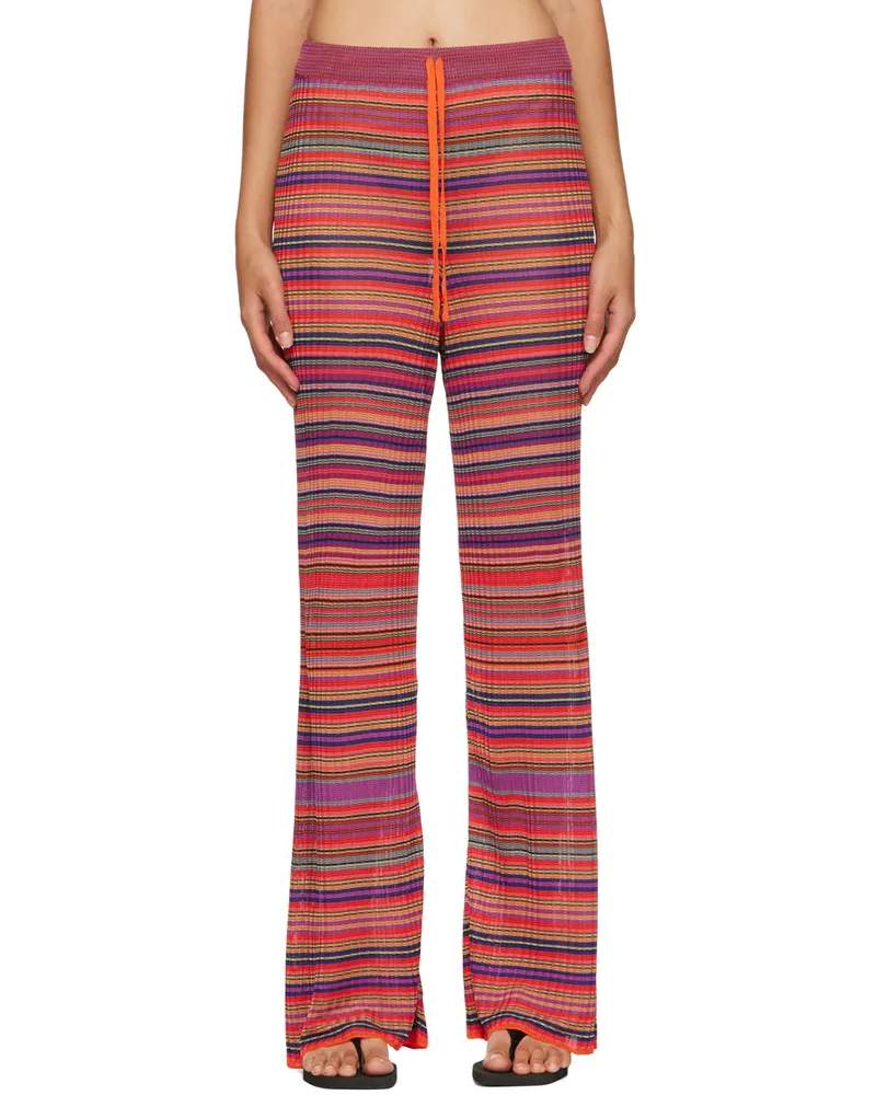 Marques ' Almeida Multicolor Striped Trousers Multi