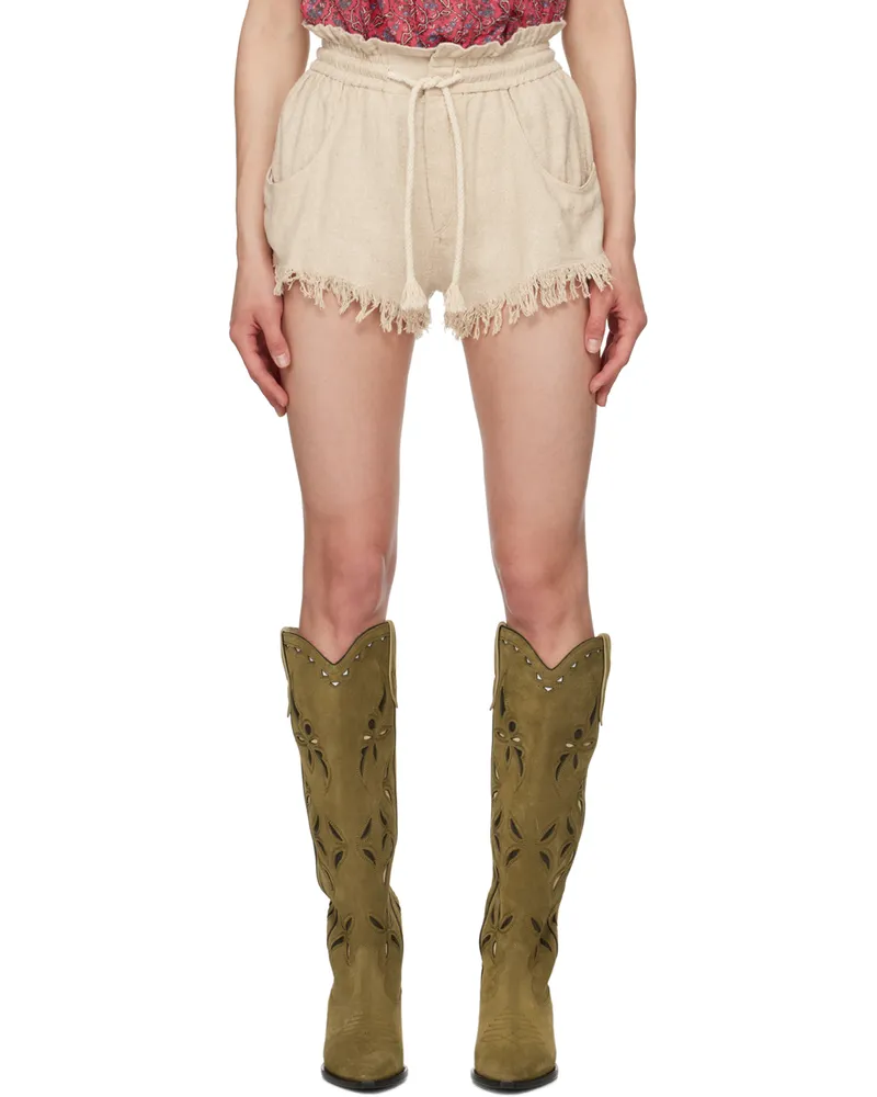 Étoile Isabel Marant Beige Talapiz Shorts 23ec
