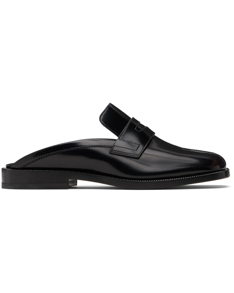 Maison Margiela Black Tabi City Slip-on Loafers T8013
