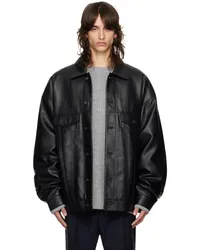 FRANKIE Shop Black Conan Faux-Leather Jacket Black