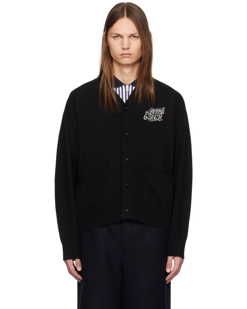 Sacai Black Gonz Edition Cardigan 001