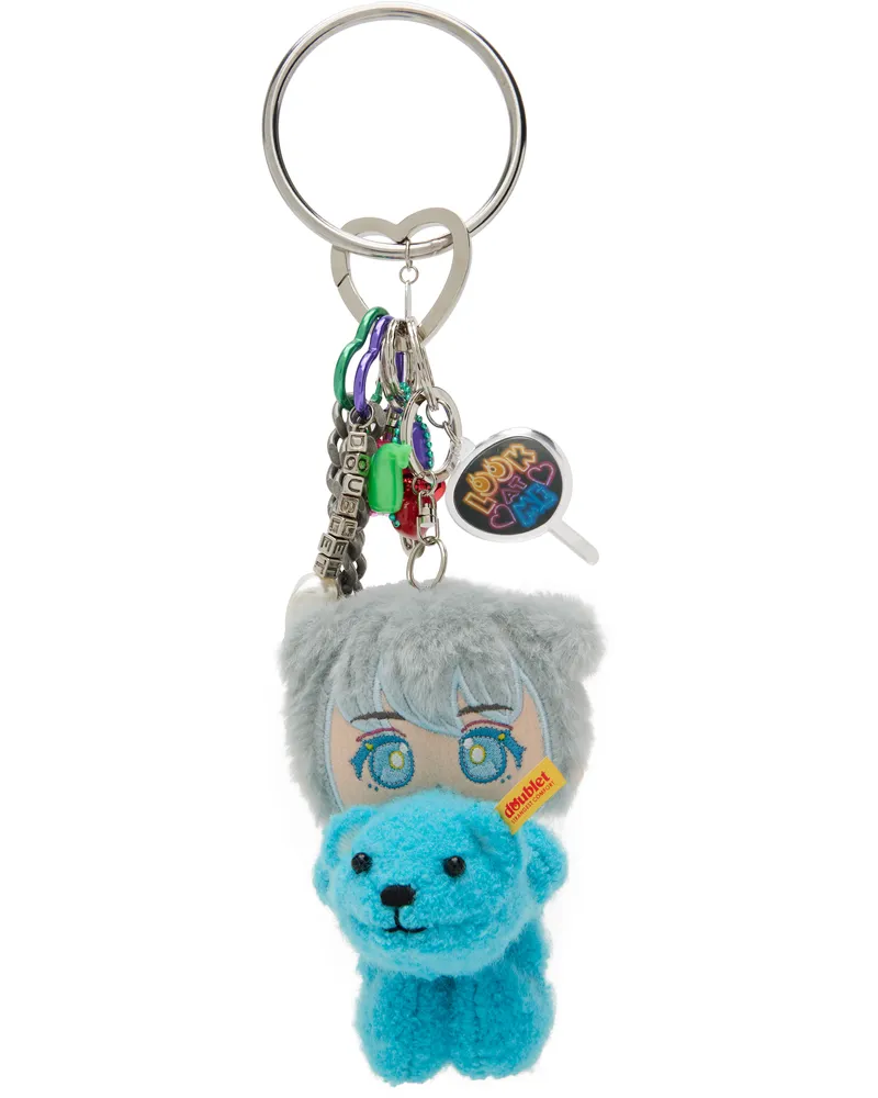 Doublet Multicolor 'Oshi-Nui' Keychain Nikibi