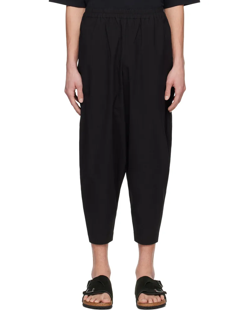 Toogood Black 'The Acrobat' Trousers Flint