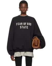 Fear of God Black Crewneck Sweatshirt Black