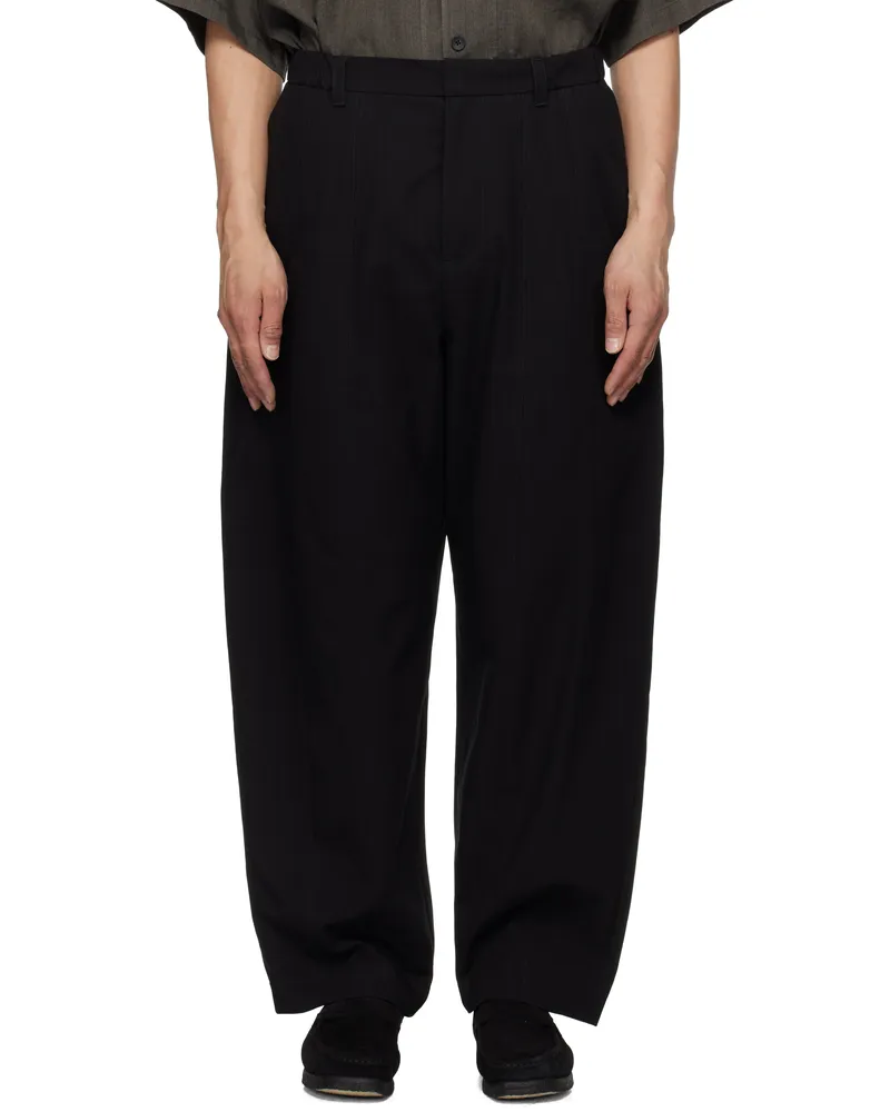 Toogood Black 'The Hiker' Trousers Flint