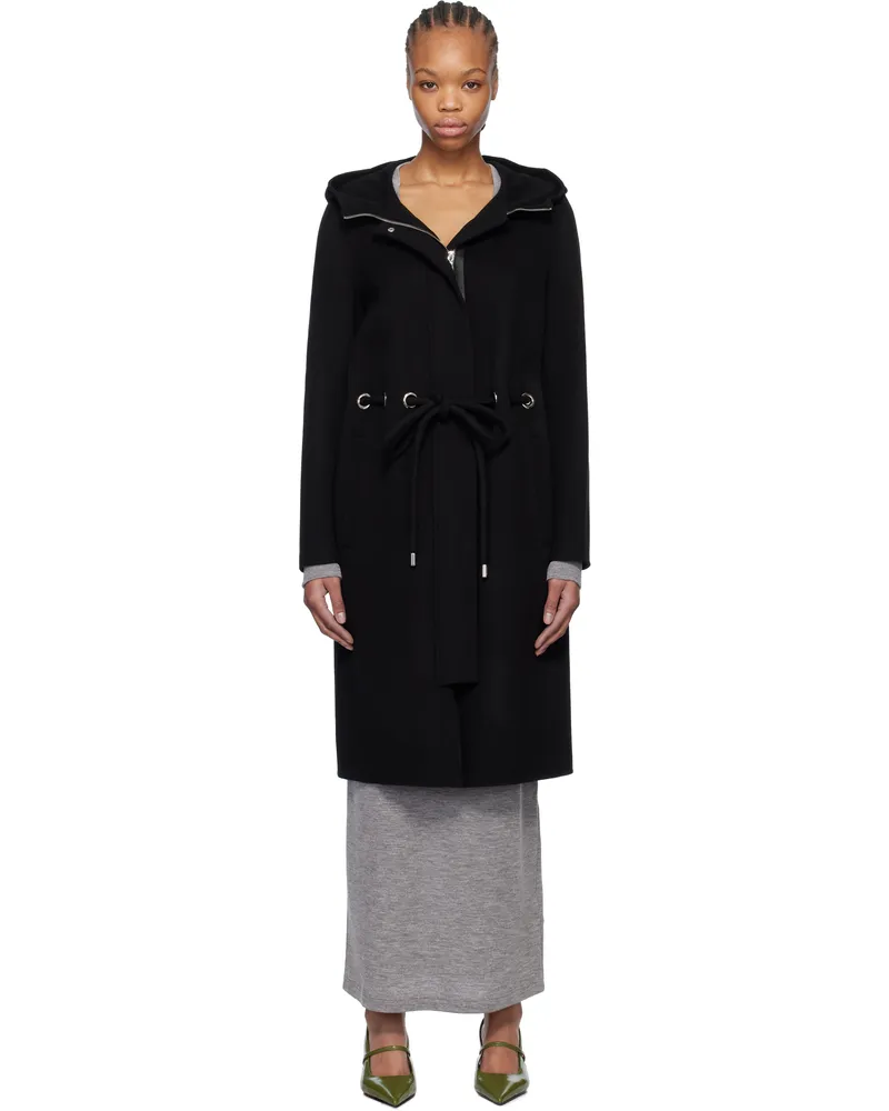 Mackage Black Blithe Handmade Wool Coat C0001