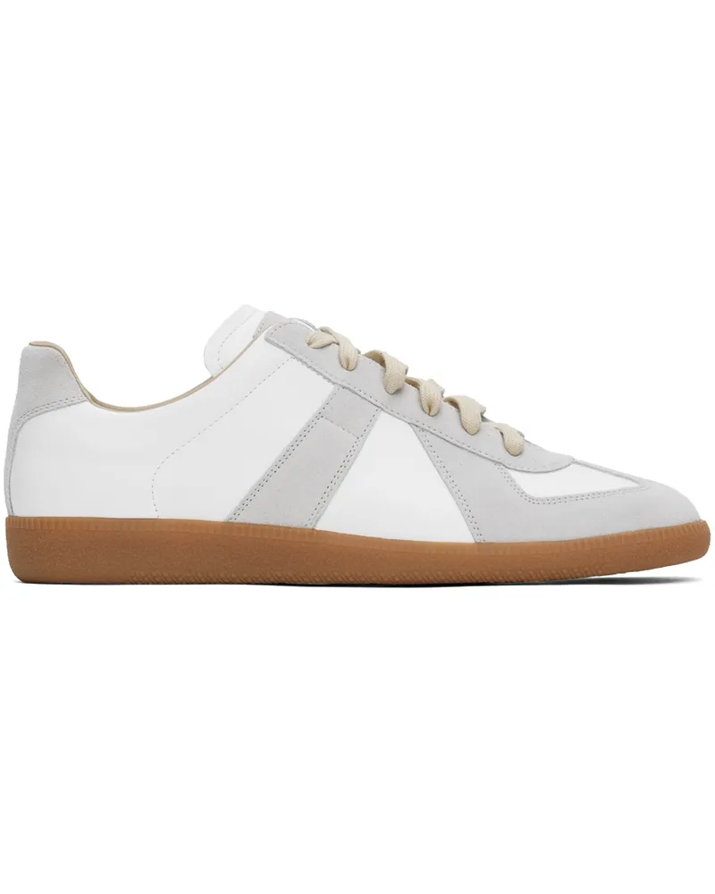 Maison Margiela White & Gray Replica Sneakers 101