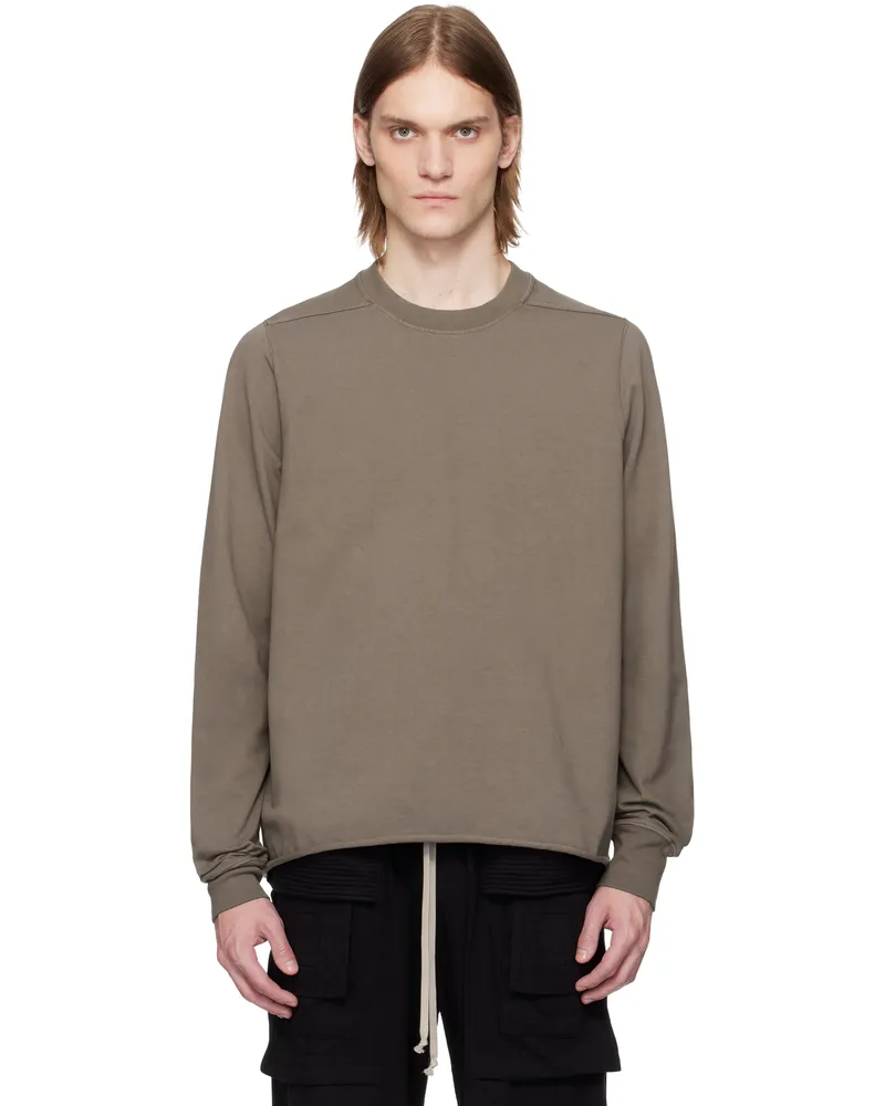 DRKSHDW by Rick Owens Gray Hollywood Crewneck Sweatshirt 34